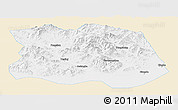 Classic Style Panoramic Map of Tonghe, single color outside