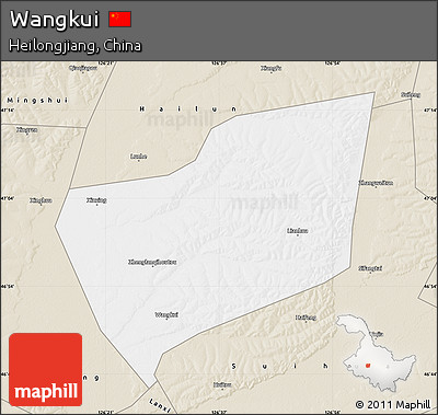 Classic Style Map of Wangkui