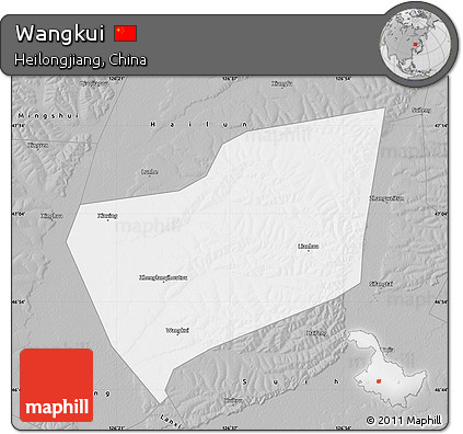 Gray Map of Wangkui