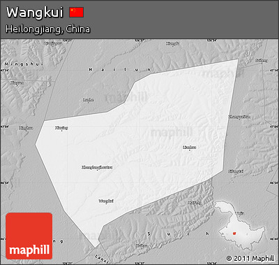 Gray Map of Wangkui