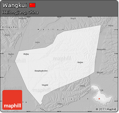 Gray Map of Wangkui