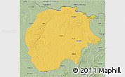 Savanna Style 3D Map of Xunke