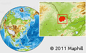 Physical Location Map of Xunke