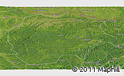 Satellite Panoramic Map of Xunke