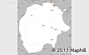 Gray Simple Map of Xunke