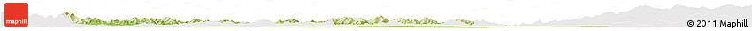 Physical Horizon Map of Yanshou, cropped outside