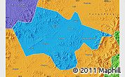 Political Map of Yanshou