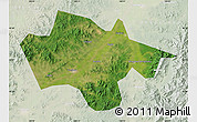Satellite Map of Yanshou, lighten