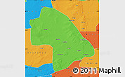 Political Map of Zhaodong