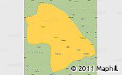 Savanna Style Simple Map of Zhaodong