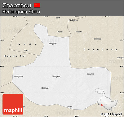 Classic Style Map of Zhaozhou