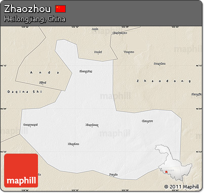 Classic Style Map of Zhaozhou