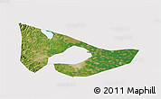 Satellite 3D Map of Anyang, cropped outside