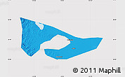 Political Map of Anyang, cropped outside