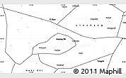 Blank Simple Map of Anyang