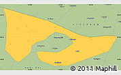 Savanna Style Simple Map of Anyang