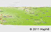 Physical Panoramic Map of Baofeng
