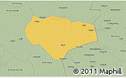 Savanna Style 3D Map of Dancheng