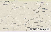 Shaded Relief 3D Map of Dancheng