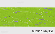 Physical Panoramic Map of Dancheng