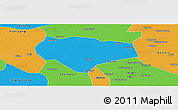 Political Panoramic Map of Dancheng