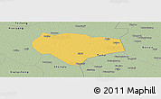 Savanna Style Panoramic Map of Dancheng