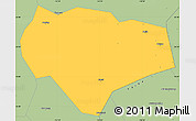 Savanna Style Simple Map of Dancheng
