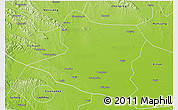 Physical 3D Map of Deng Xian