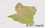 Satellite 3D Map of Deng Xian, cropped outside