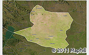 Satellite 3D Map of Deng Xian, darken