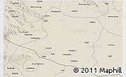 Shaded Relief 3D Map of Deng Xian