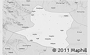 Silver Style 3D Map of Deng Xian