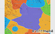 Political Map of Deng Xian