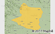 Savanna Style Map of Deng Xian