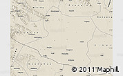 Shaded Relief Map of Deng Xian