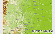Physical Map of Hebi Shi