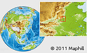 Physical Location Map of Houjia