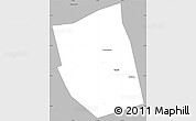 Gray Simple Map of Houjia