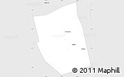 Silver Style Simple Map of Houjia