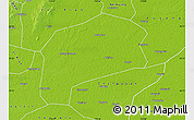 Physical Map of Hua Xian