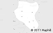 Silver Style Simple Map of Huaiyang