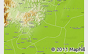 Physical Map of Ji Xian