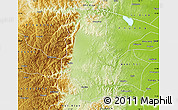 Physical Map of Lin Xian