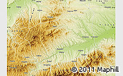 Physical Map of Luoning
