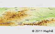 Physical Panoramic Map of Luoning