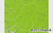 Physical Map of Luoshan