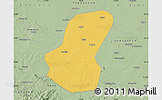 Savanna Style Map of Luoshan