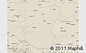 Shaded Relief Map of Luoshan
