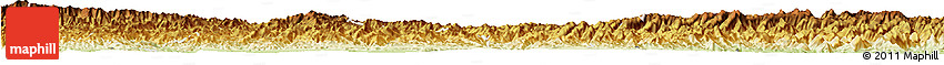 Physical Horizon Map of Lushi