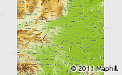 Physical Map of Henan